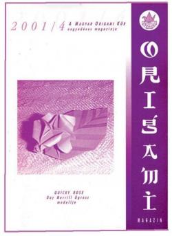 Magyar Origami Kör 2001/4 magazinja