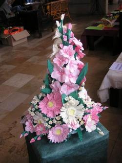 Ácsné Dóczi Éva origami kiállítása Várdán