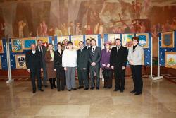 Origami címerek a Parlamenti Irodaházban