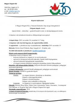 Origami alapok képzés Baján