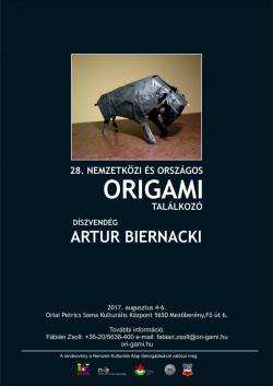 28. Nemzetközi és Országos Origami Találkozó - 2017 Mezőberény
