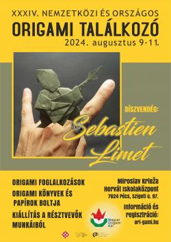 34. Nemzetközi és Országos Origami Találkozó - 2024. Pécs
