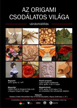 Az origami csodálatos világa vándorkiállítás - Berettyóújfalu