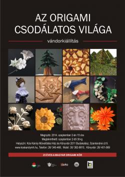 Az origami csodálatos világa vándorkiállítás Budakalászon