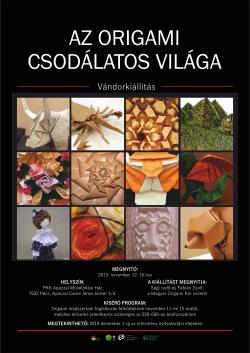 Az origami csodálatos világa vándorkiállítás - Pécs