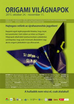 Origami Világnapokhoz kapcsolódó felhívás 2015