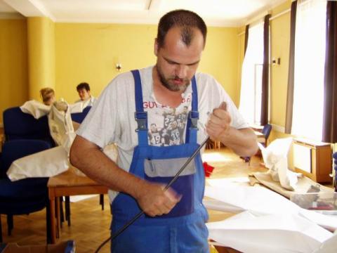 Pelle János mint vasgyúró