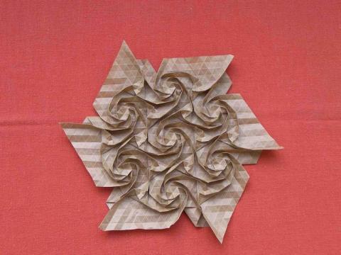 Joel Cooper: Swirly Star Tesszaláció Joel Cooper: Swirly Star Tesszaláció