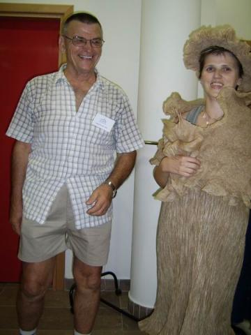 Kovács Györgyi és az alkotó, Paul