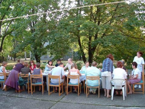 Reggeli a kollégiumban