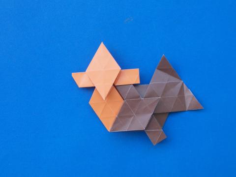 Escher tesszaláció 27. lépés