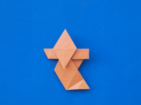 Escher tesszaláció 25. lépés Escher tesszaláció 25. lépés