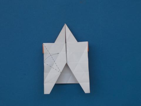 Escher tesszaláció 18. lépés Escher tesszaláció 18. lépés