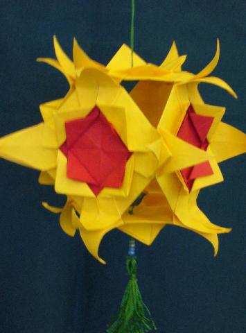 Pályamunkák a gyerekekkel: Kusudama