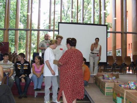 Tombolasorsolás a 18. találkozón