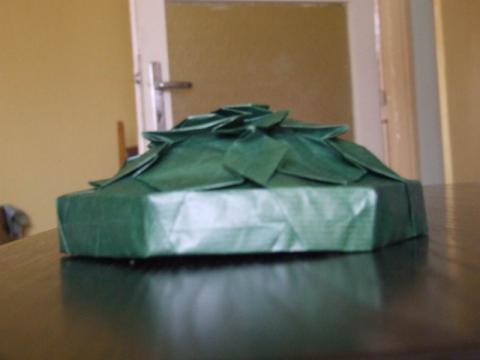 Doboz teteje - oldalnézet