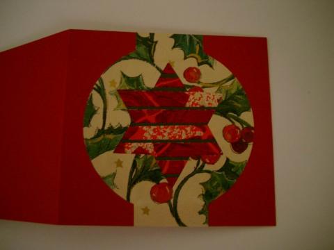 Somogyi Mariann: Karácsonyi ajándék-kísérő kártya