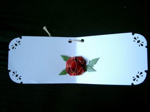 Somogyi Mariann: Üdvözlőlap kísérőkártyája