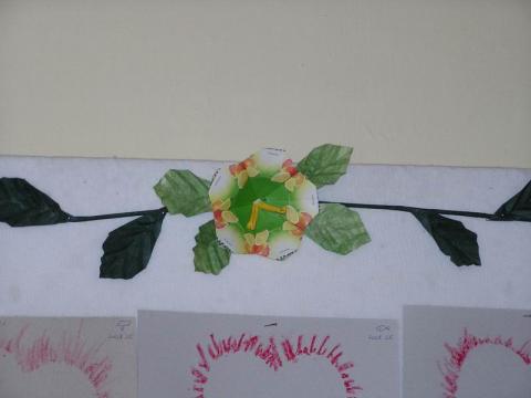 Dekoráció faliújságra - részlet