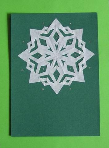 Kivágós-bevágós csillag 4