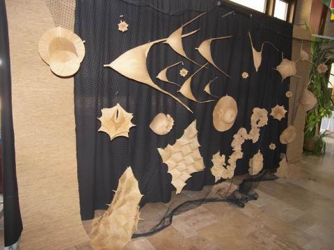 Anette és Paul Hassendorfer modelljei gyűrt technikával