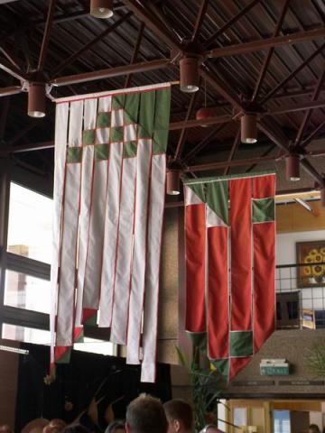 Részlet a 2008-as Origami zászlók pályázatra érkezett munkákból