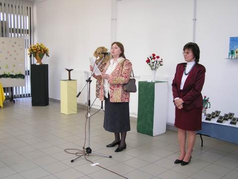 A kiállítás megnyitója